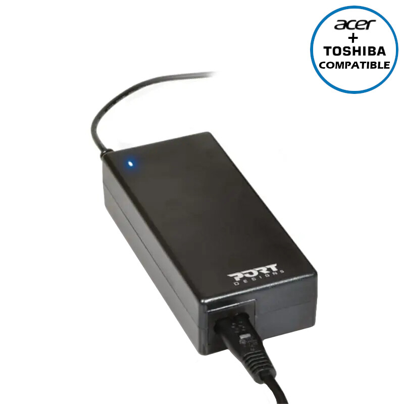 Port  900007-ACTO  Port Connect 90W Notebook Adapter Acer and Toshiba