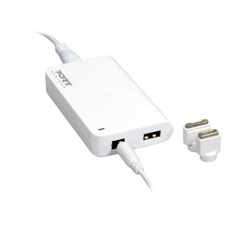 Port  900100  Port Connect 60W Apple MacBook Power Supply with USB 2.1A port