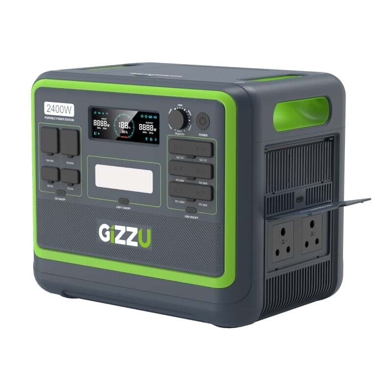 Gizzu  GPS2000U  Gizzu Hero Pro 2048Wh UPS Power Station