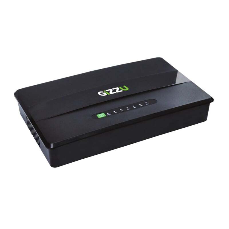 Gizzu  GU30WPRO  GIZZU 30W 38Wh 10400mAh Mini DC UPS - Black