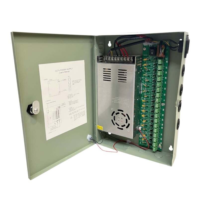 Pd Power  PCS-300-18M  PD Power 18CH PSU 12V 25A PTC