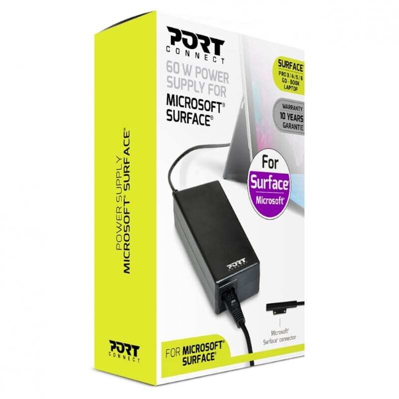 Port  900102  Port Connect 60W for Microsoft Surface Adapter - Black
