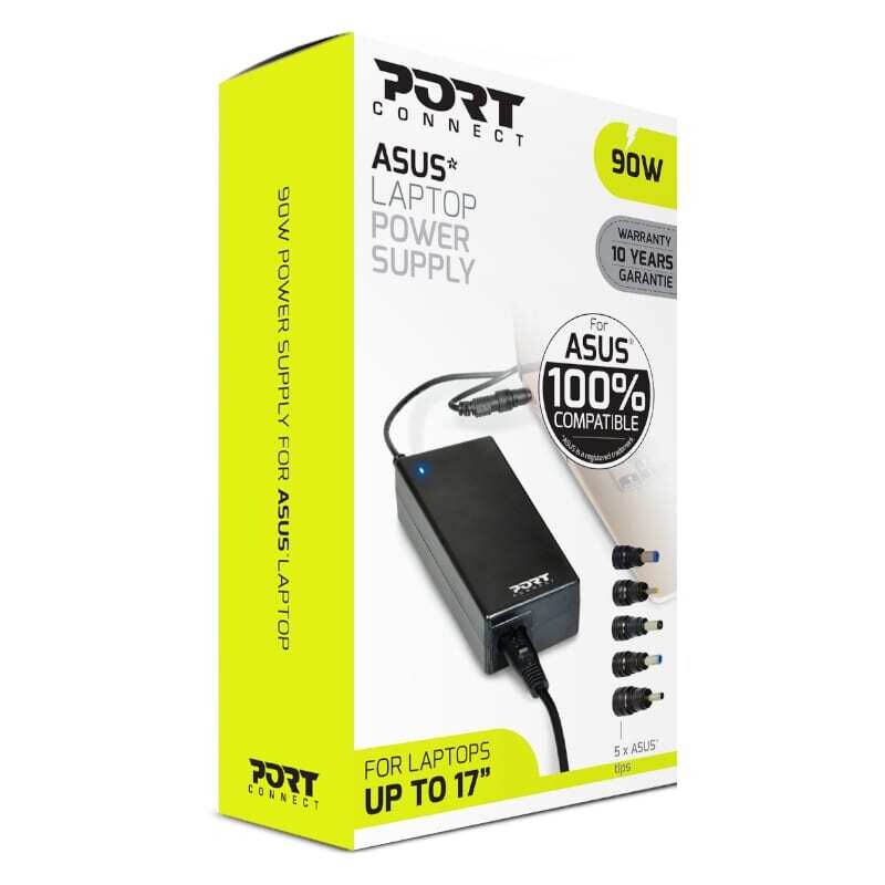 Port  900007-AS  Port Connect 90W Notebooks Adapter Asus