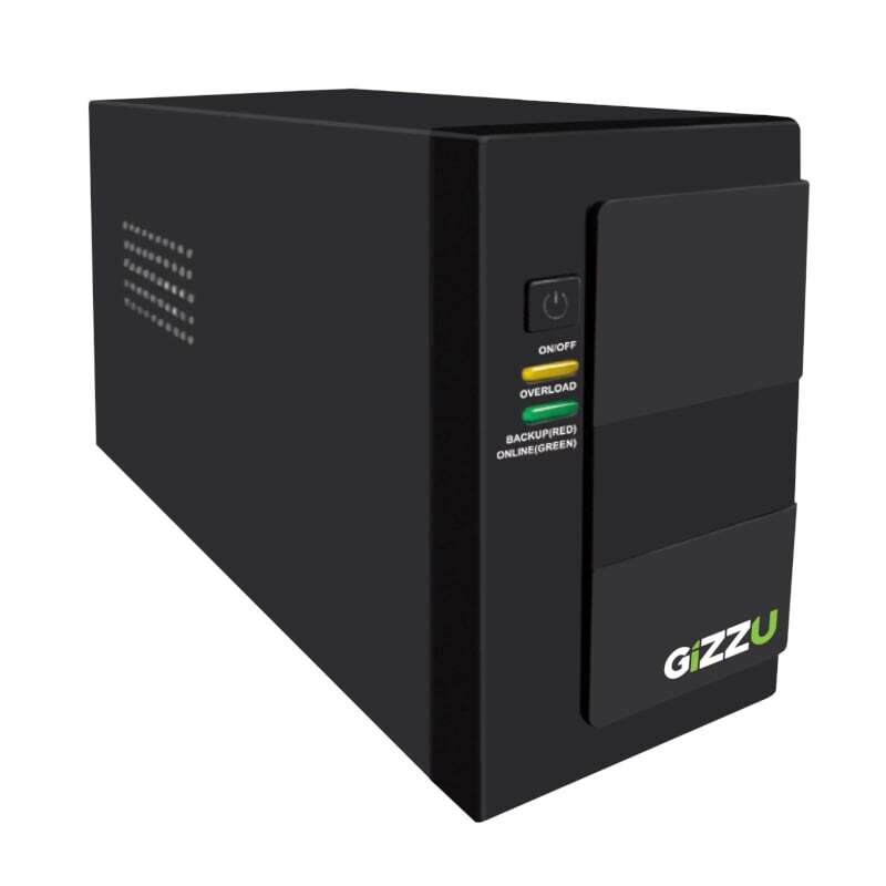 Gizzu  GUPS1000VA  GIZZU 1000VA 1x Type-M 1x USB Com UPS