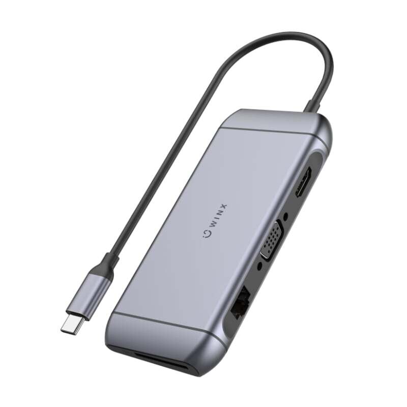WINX  WX-HB105  WINX CONNECT Max 9-in-1 Type-C Hub