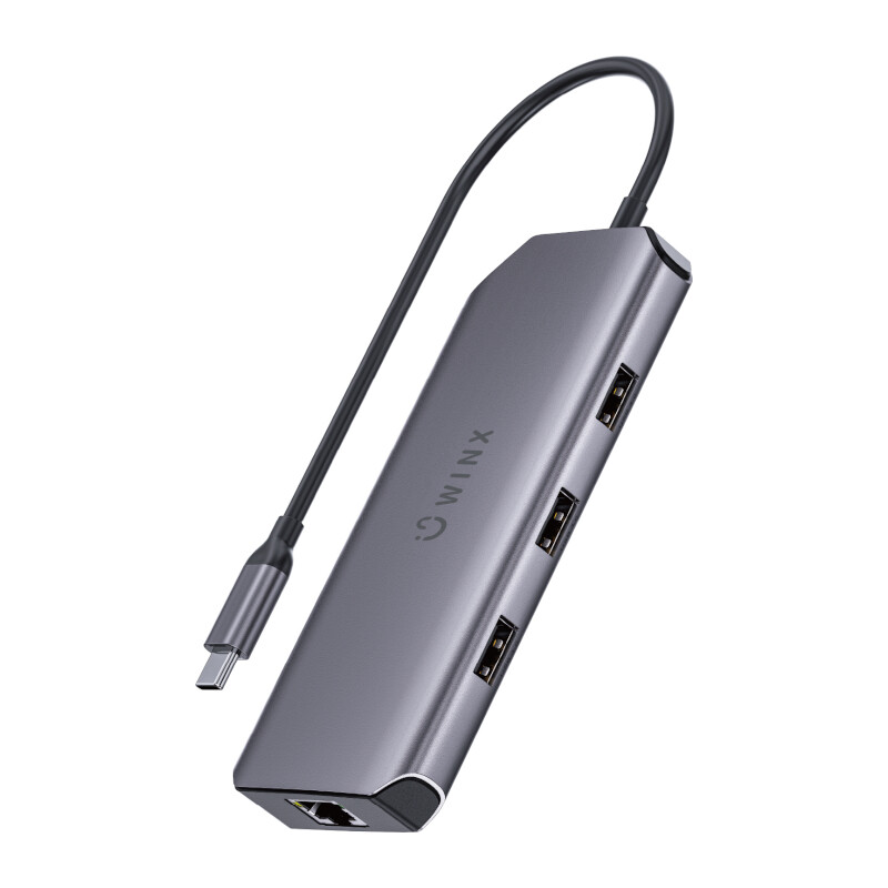 WINX  WX-HB101  WINX CONNECT Pro Dual Display 8-in-1 Type-C Hub