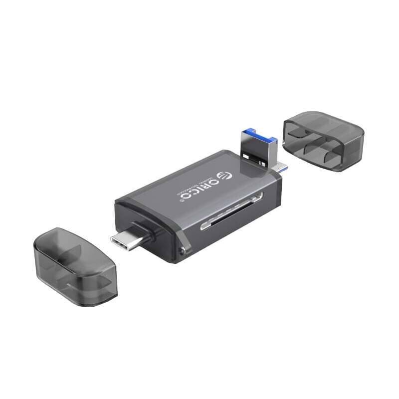 Orico  3CR61-GY-BP  ORICO USB3.0 6-in-1 Card Reader – Grey