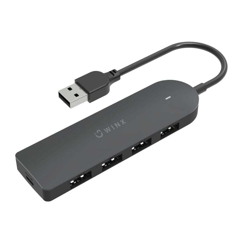WINX  WX-HB104  WINX CONNECT Simple USB3 4 Port Hub