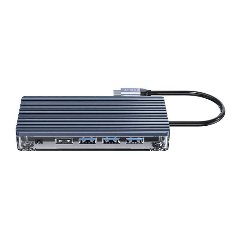 Orico  WB-11P-GY-BP  ORICO 11 Port Type-C Hub Grey