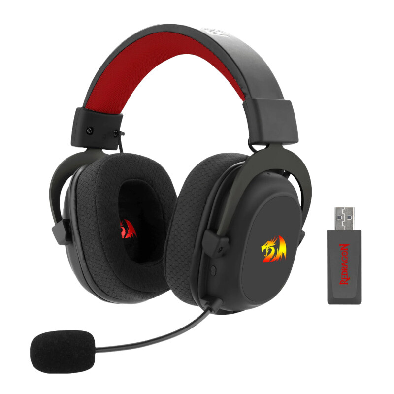 Redragon  RD-H510-WL  REDRAGON Over-Ear ZEUS-X Wireless RGB Gaming Headset - Black