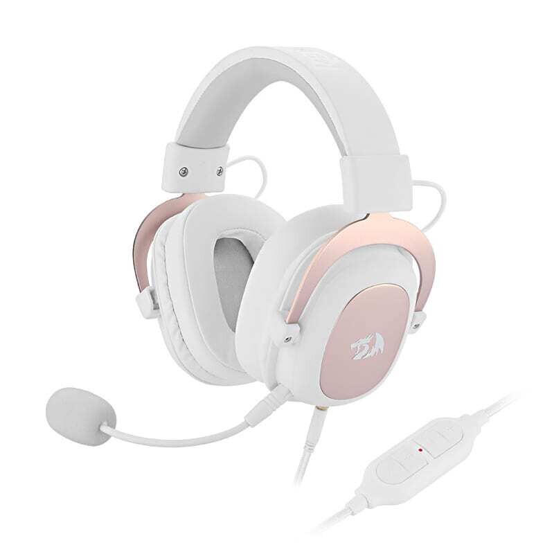 Redragon  RD-H510W  REDRAGON Over-Ear ZEUS 2 USB Gaming Headset - White