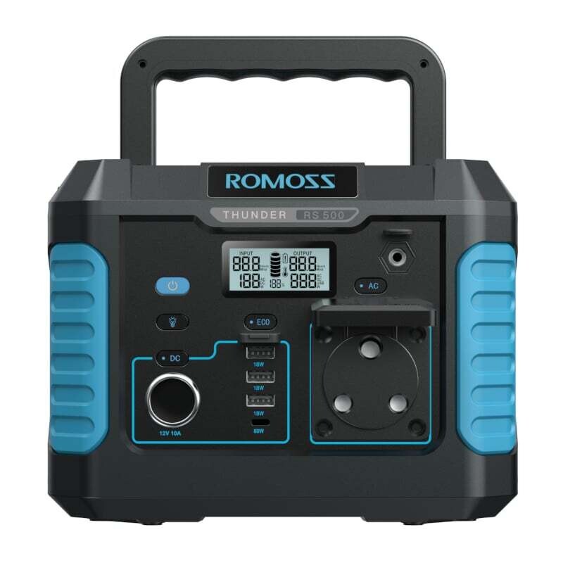 Romoss  RS500-2B2-G1C3H  Romoss Thunder Series 400WH Power Station