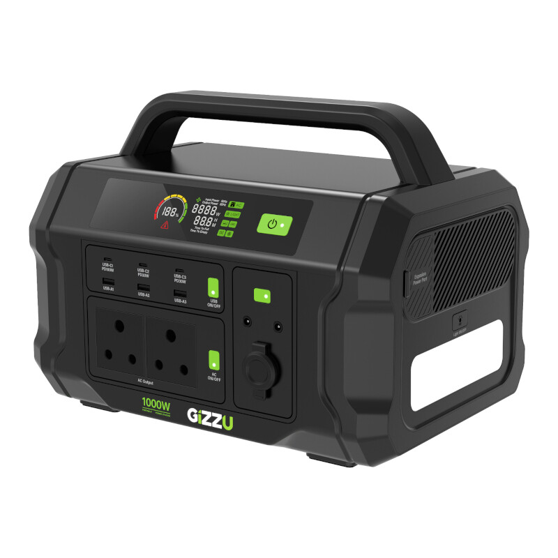Gizzu  GPS1100U  Gizzu Challenger PRO 1120Wh UPS Power Station