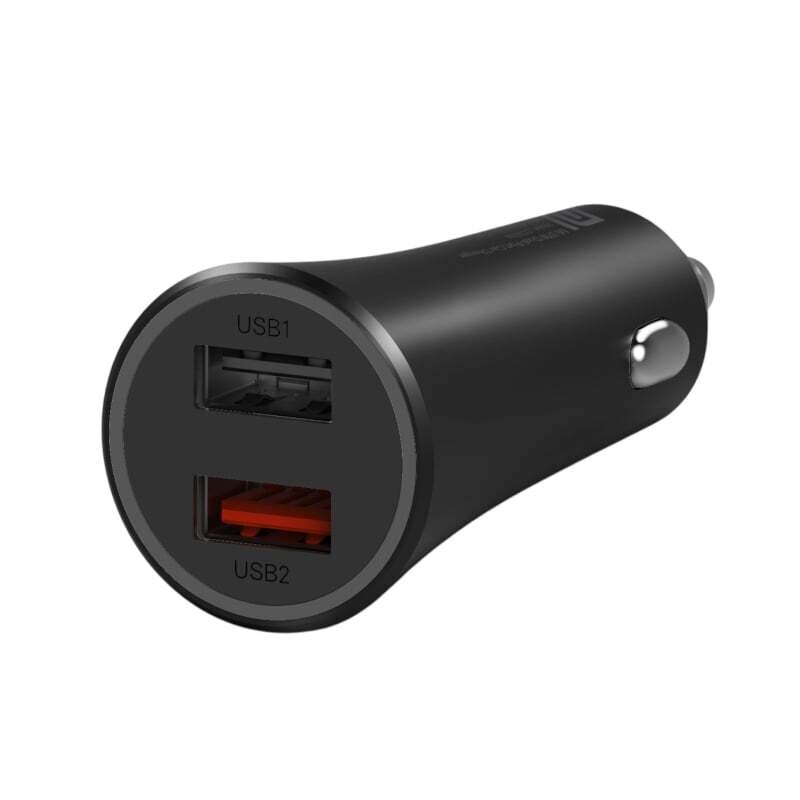 Xiaomi  GDS4147GL  Xiaomi 37W Dual-Port Car Charger - Black