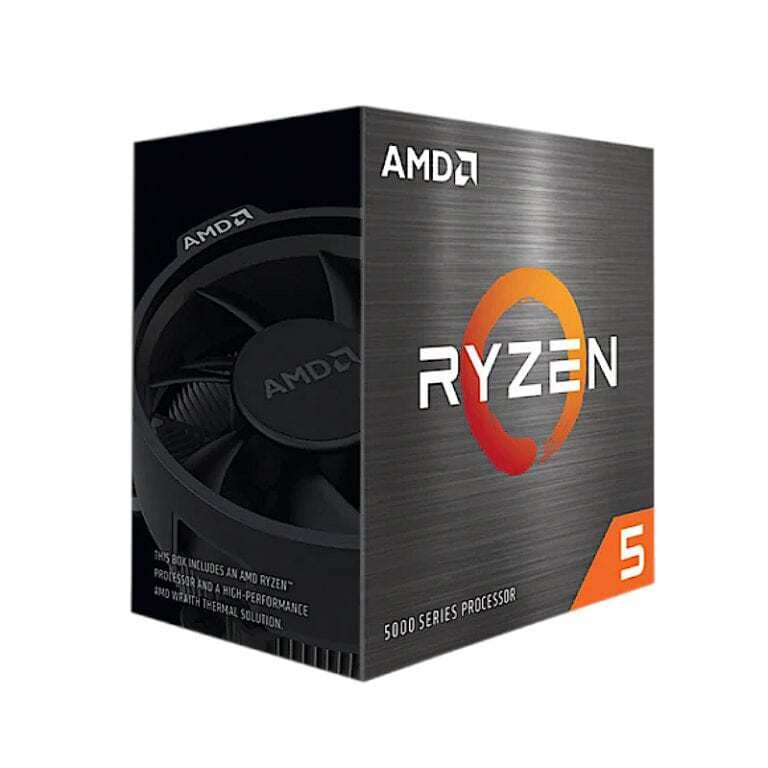 AMD- 100-100000065BOX -  AMD RYZEN 5 5600X 6-Core 3.7GHz  AM4 CPU