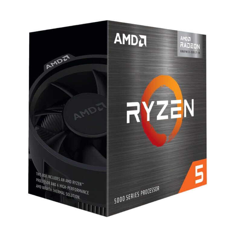 AMD- 100-100000252BOX -  AMD RYZEN 5 5600G 6-Core 4.4GHZ AM4 CPU