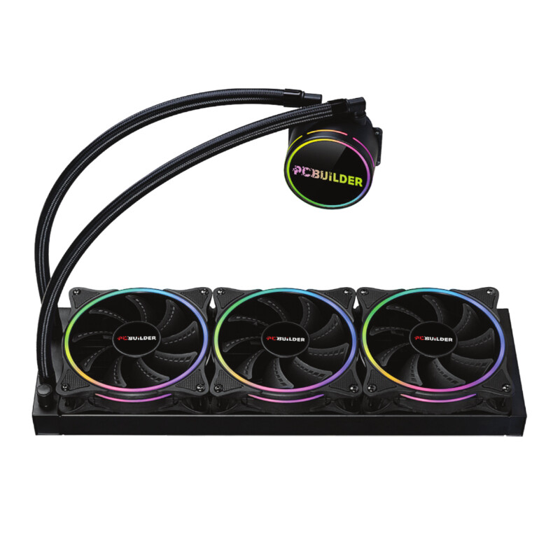 PCBUILDER- PCB-LC-HYDRO-C360 -  PCBuilder Hydro Chill 360MM AIO Liquid CPU Cooler ARGB