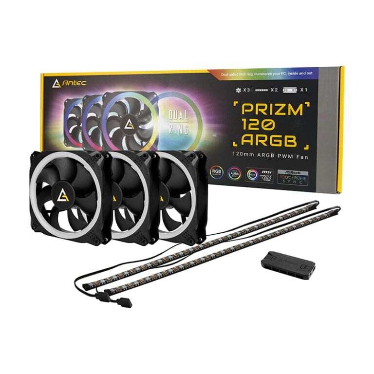 Antec- PRIZM 120 ARGB -  Antec PRIZM 120mm ARGB Case Fan