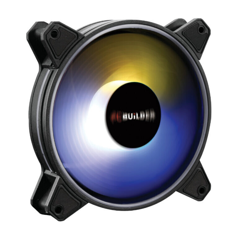 PCBUILDER- PCB-CF-TEMP-I120 -  PCBuilder Tempest Chill 120MM ARGB Inner Glow Fan
