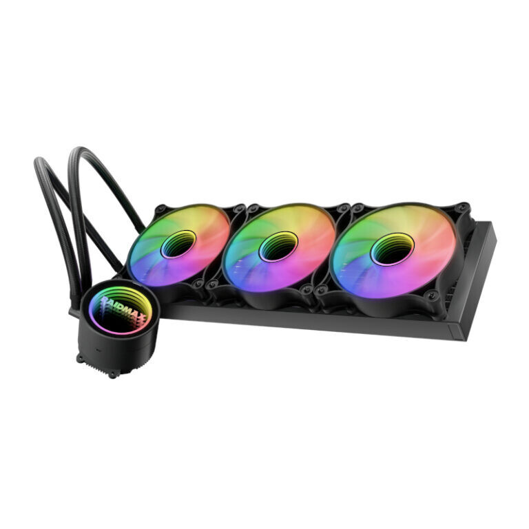 Raidmax- LS360BK ARGB -  Raidmax Infinita 360mm ARGB Liquid CPU Cooler - Black