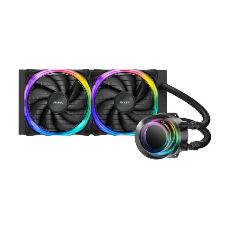 Antec- VORTEX 240 ARGB -  ANTEC Vortex 240 ARGB CPU Liquid Cooler Black