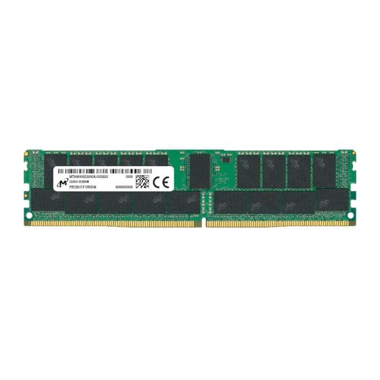 Micron- MTA36ASF8G72PZ-3G2R -  Micron MTA36ASF8G72PZ-3G2R 64GB 3200MHz DDR4 RDIMM Memory