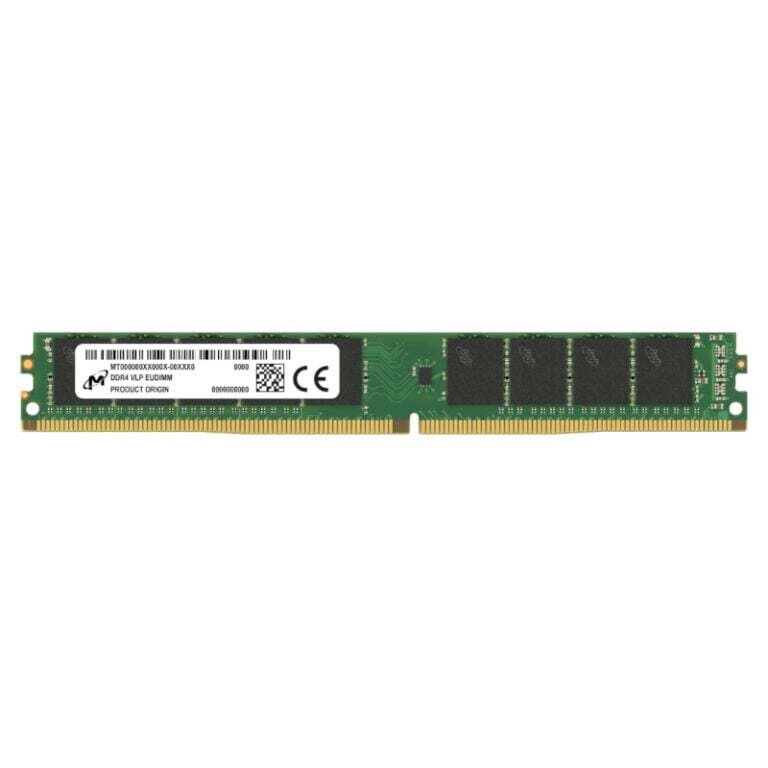 Micron- MTA18ADF2G72AZ-3G2R1R -  Micron MTA18ADF2G72AZ-3G2R1R 16GB 3200MHz DDR4 VLP ECC UDIMM Memory