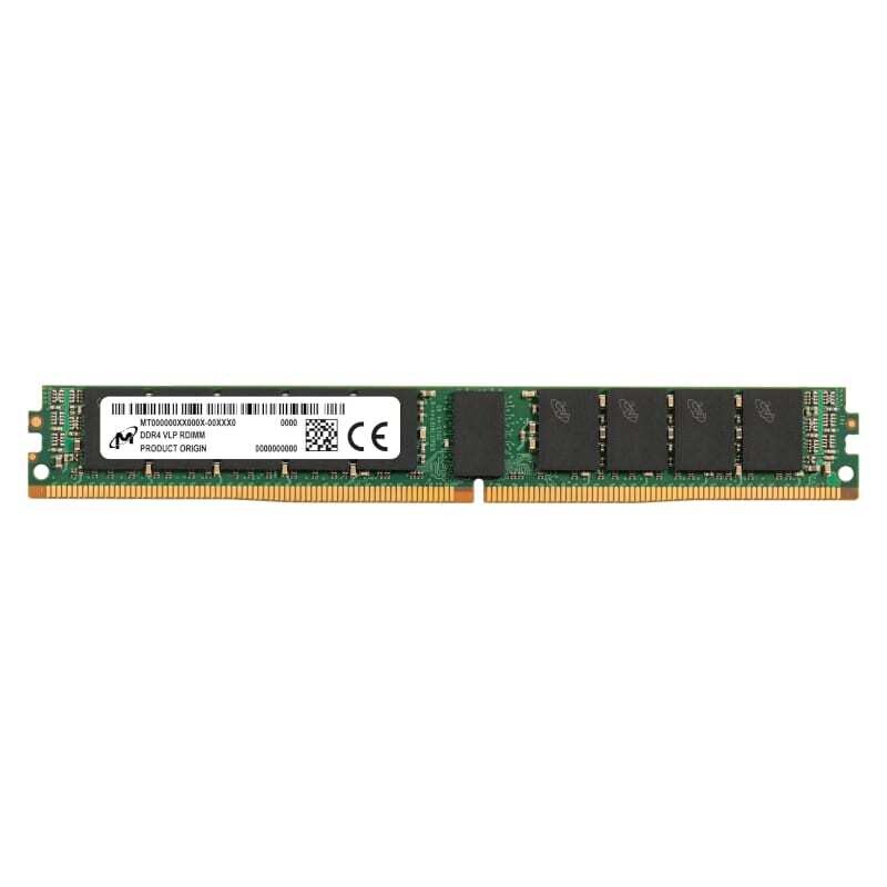 Micron- MTA18ADF2G72PDZ-3G2E1R -  Micron MTA18ADF2G72PDZ-3G2E1R 16GB 3200MHz DDR4 VLP RDIMM Memory