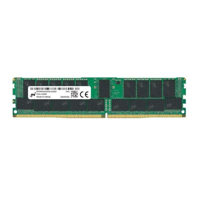 Micron- MTA18ASF4G72PDZ-3G2R -  Micron MTA18ASF4G72PDZ-3G2R 32GB 3200MHz DDR4 RDIMM Memory