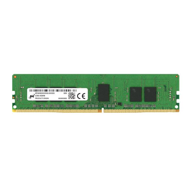 Micron- MTA9ASF2G72PZ-3G2R -  Micron MTA9ASF2G72PZ-3G2R 16GB 3200MHz DDR4 RDIMM Memory