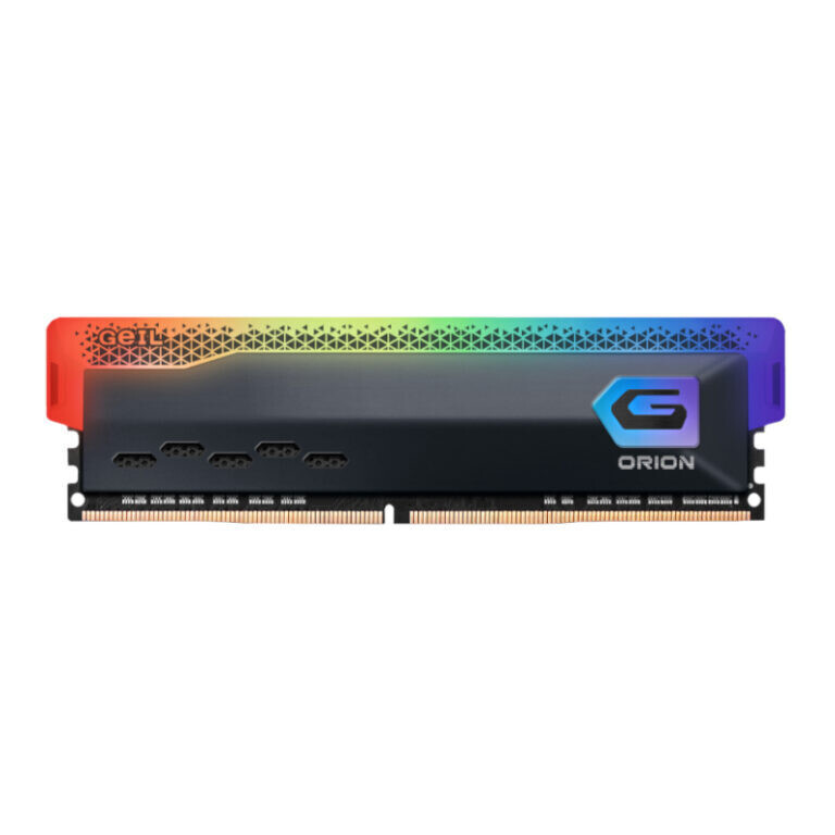 Geil- GOSG48GB3200C16BSC -  Geil Orion RGB 8GB 3200MHz DDR4 Desktop Gaming Memory-Gray