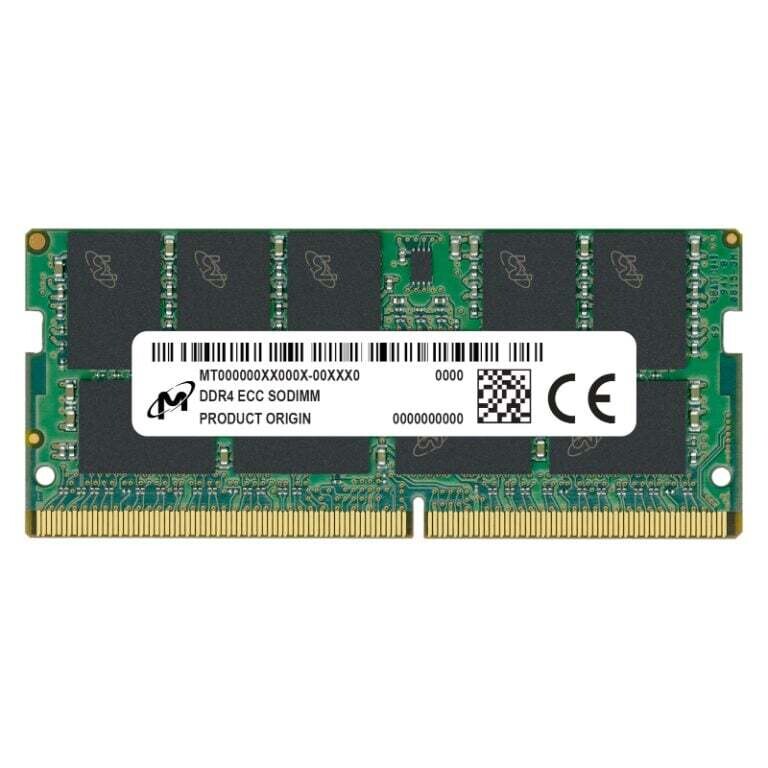 Micron- MTA18ASF4G72HZ-3G2R -  Micron MTA18ASF4G72HZ-3G2R 32GB 3200MHz DDR4 ECC SODIMM Memory