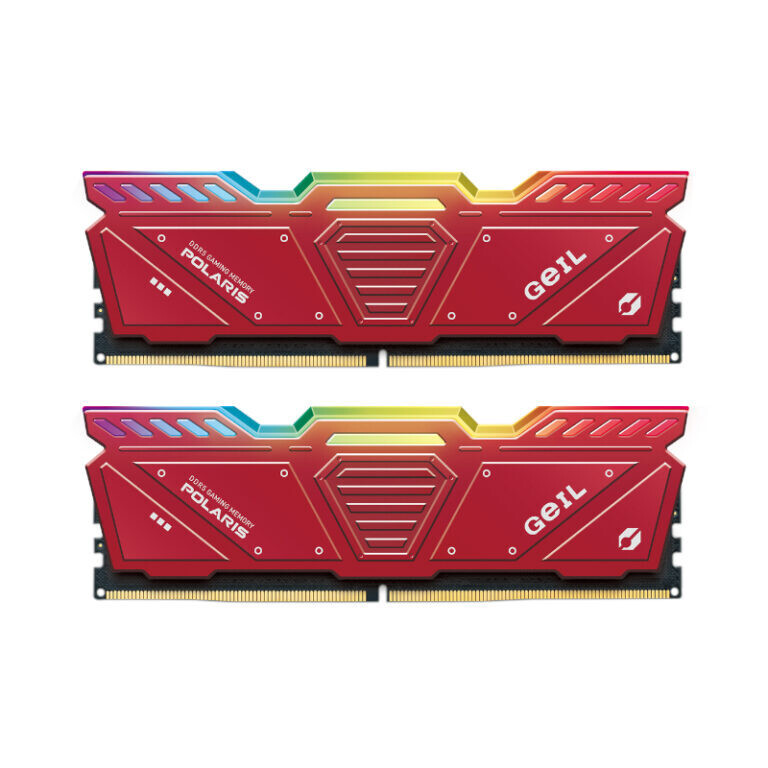 Geil- GOSR532GB6000C38ADC -  Geil Polaris RGB OC 32B KIT(2X16GB) 6000MHz DDR5 Desktop Gaming Memory