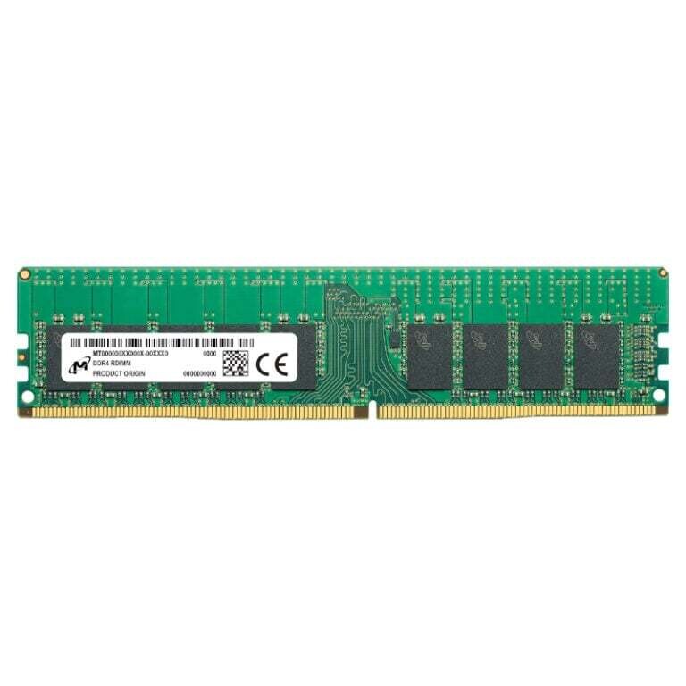Micron- MTA18ASF2G72PZ-3G2R1R -  Micron MTA18ASF2G72PZ-3G2R1R 16GB 3200Mhz DDR4 RDIMM Memory