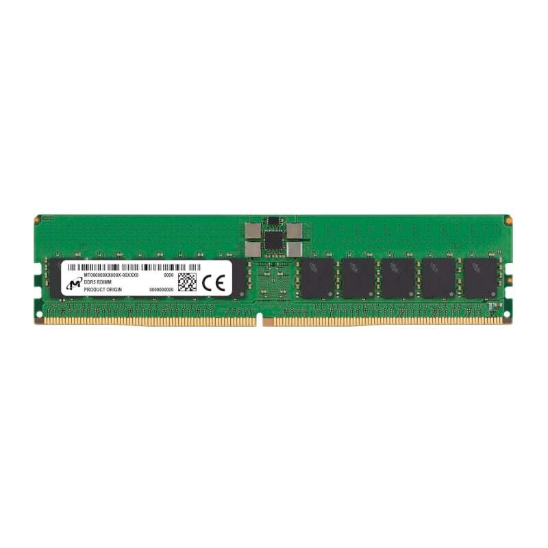 Micron- MTC20F1045S1RC48BA2R -  Micron MTC20F1045S1RC48BA2R 32GB 4800MHz DDR5 RDIMM Memory