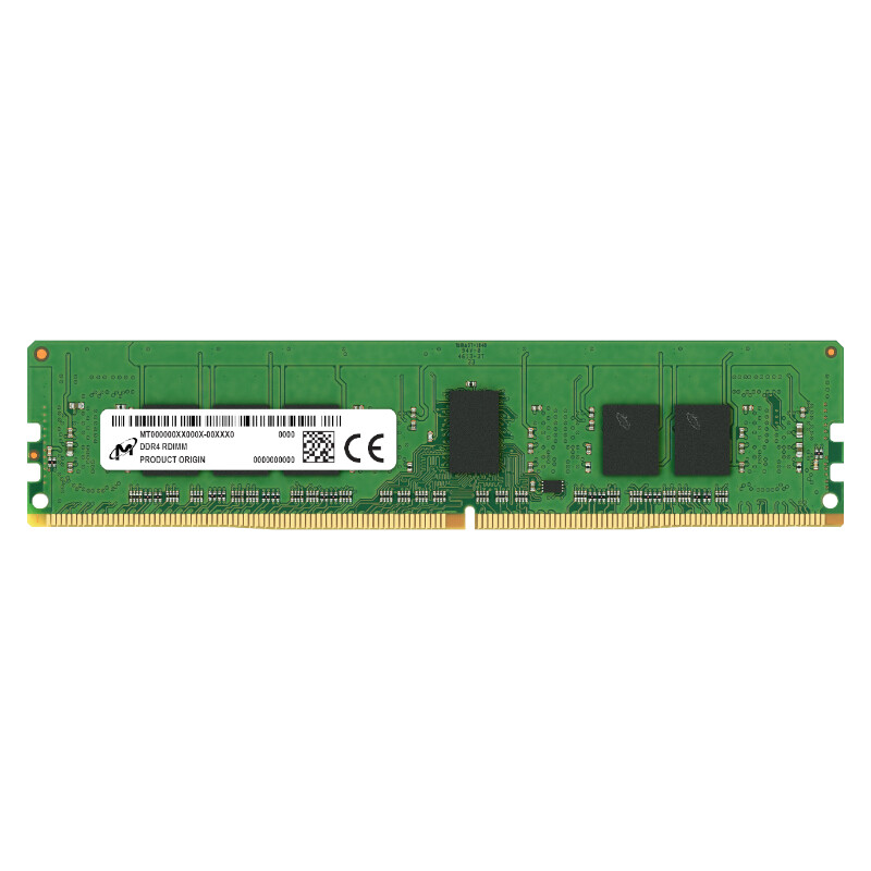 Micron- MTA9ASF1G72PZ-3G2R -  Micron MTA9ASF1G72PZ-3G2R 8GB 3200MHz DDR4 RDIMM Memory