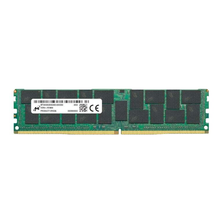 Micron- MTA72ASS8G72LZ-2G6J1R -  Micron MTA72ASS8G72LZ-2G6J1R 64GB 2666MHz DDR4 LRDIMM Memory