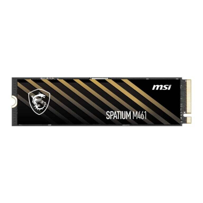 MSI- M461M2NVME401TB -  SPATIUM M461 PCIe 4.0 NVMe M.2 1TB