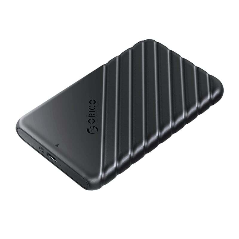 Orico - 25PW1-C3-BK-EP -  ORICO-2.5 inch USB3.1 Gen1 Type-C to USB-A Hard Drive Enclosure