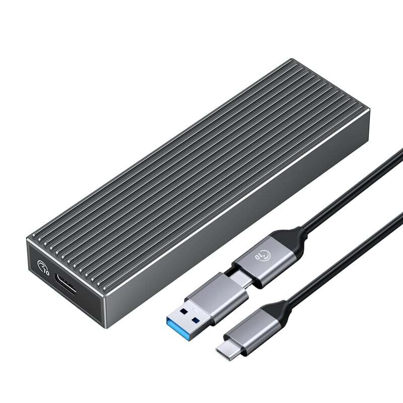 Orico - BM2C3-G2-GY-BP -  ORICO M.2 NVME SSD Enclosure Type C to Type-C/USB-A