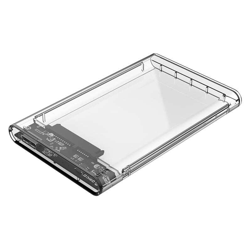 Orico - 2139U3-CR-BP -  ORICO 2.5&quot; USB3.0 Transparent HDD Enclosure