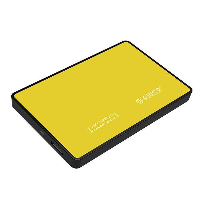 Orico - 2588US3-V1-OR-BP -  ORICO 2.5&quot; USB3.0 External HDD Enclosure - Yellow