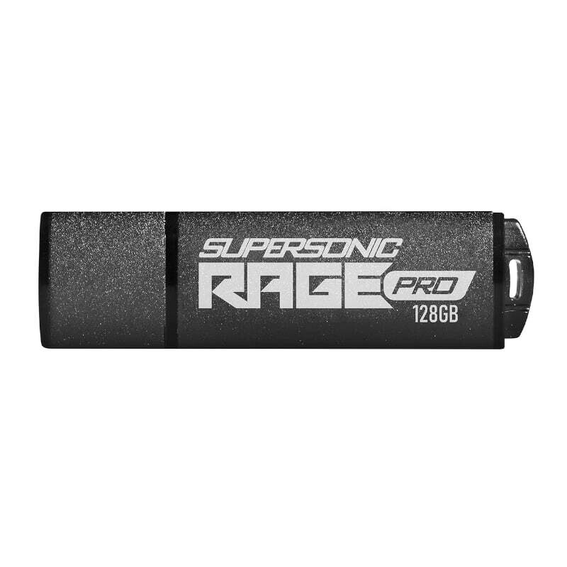 Patriot - PEF128GRGPB32U -  Patriot Rage Pro 128GB USB3.1 Flash Drive - Black