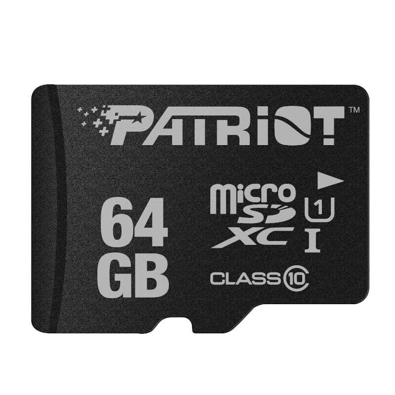 Patriot - PSF64GMDC10 -  Patriot LX CL10 64GB Micro SDHC Card