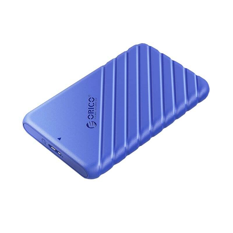 Orico - 25PW1-U3-BL-EP -  ORICO-2.5 inch USB3.0 Micro-B to USB-A Hard Drive Enclosure