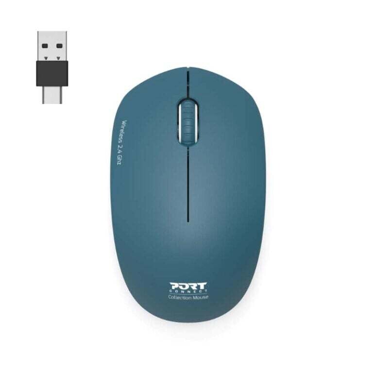 Port - 900545 -  Port Connect MOUSE COLLECTION II WIRELESS Saphir
