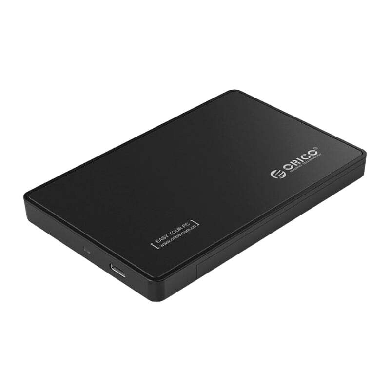Orico - 2588C3-G2-BK-BP -  ORICO HDD ENCL USB3.1 TYPEC SATAIII 2.5 BK