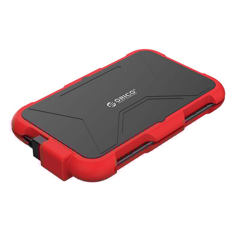 Orico - 2769U3-RD-BP -  ORICO 2.5&quot; USB3.0 External HDD Silica Gel Enclosure - Red