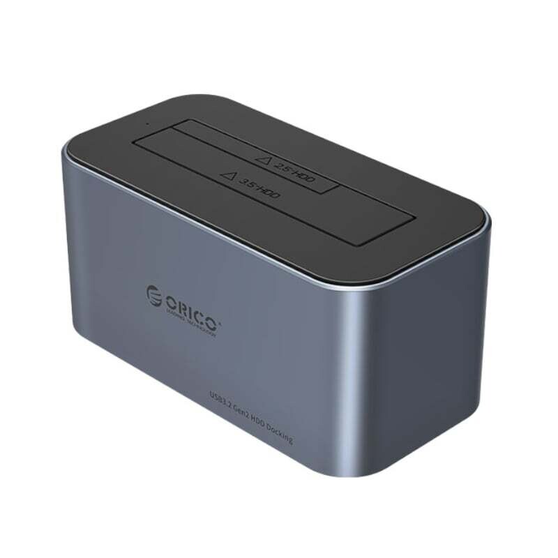 Orico - 6616C3-eu-GY-BP -  ORICO HDD/SSD 2.5&quot;/3.5&quot; Single Bay Type-C Dock