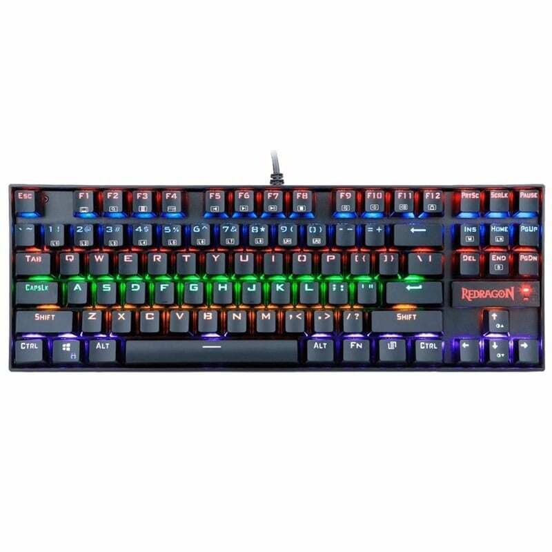 Redragon - RD-K552RGB-1 -  REDRAGON KUMARA RGB MECHANICAL Gaming Keyboard - Black